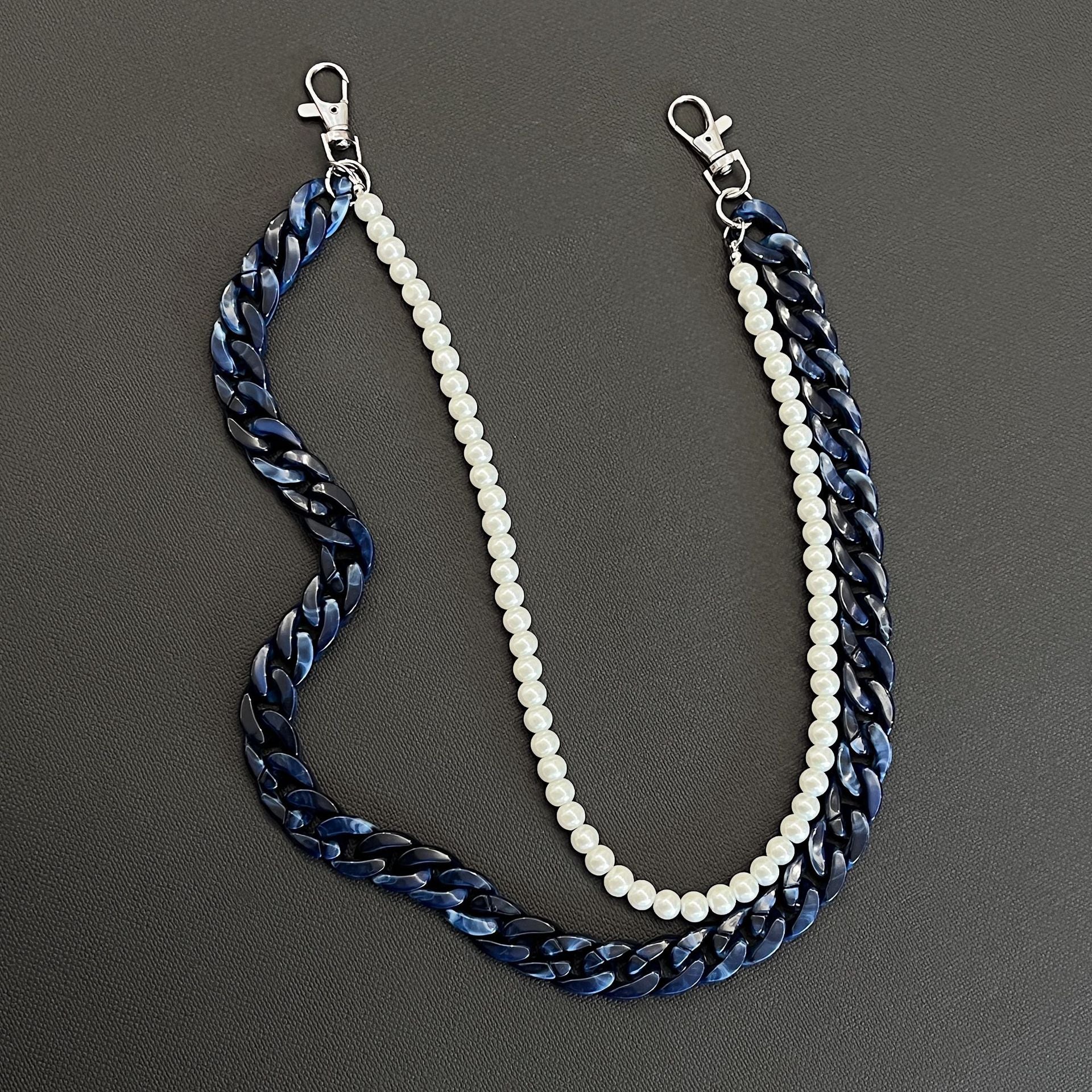Double chain original street thick pants chain