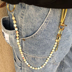 Shoushan Stone Snakeskin Pants Chain