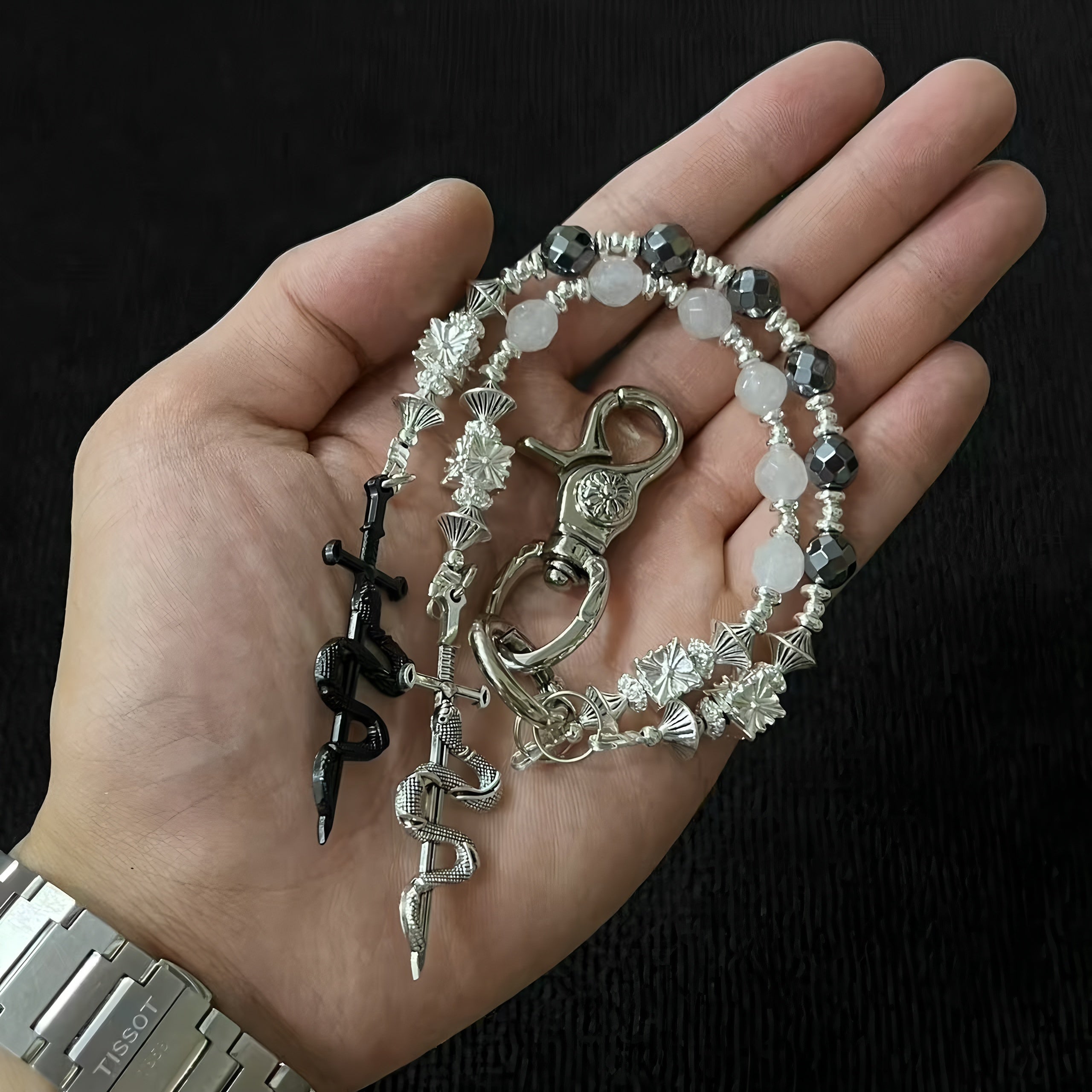 Viper pants chain keychain