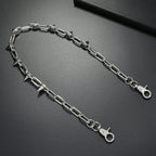 Personalized spike pants chain