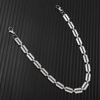 Cold style metal blade trouser chain