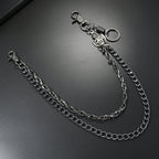 Skull Pendant Multi-layered Pants Chain