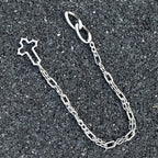 Cross stitching waist chain