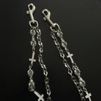 Diamond Cross Denim Waist Chain