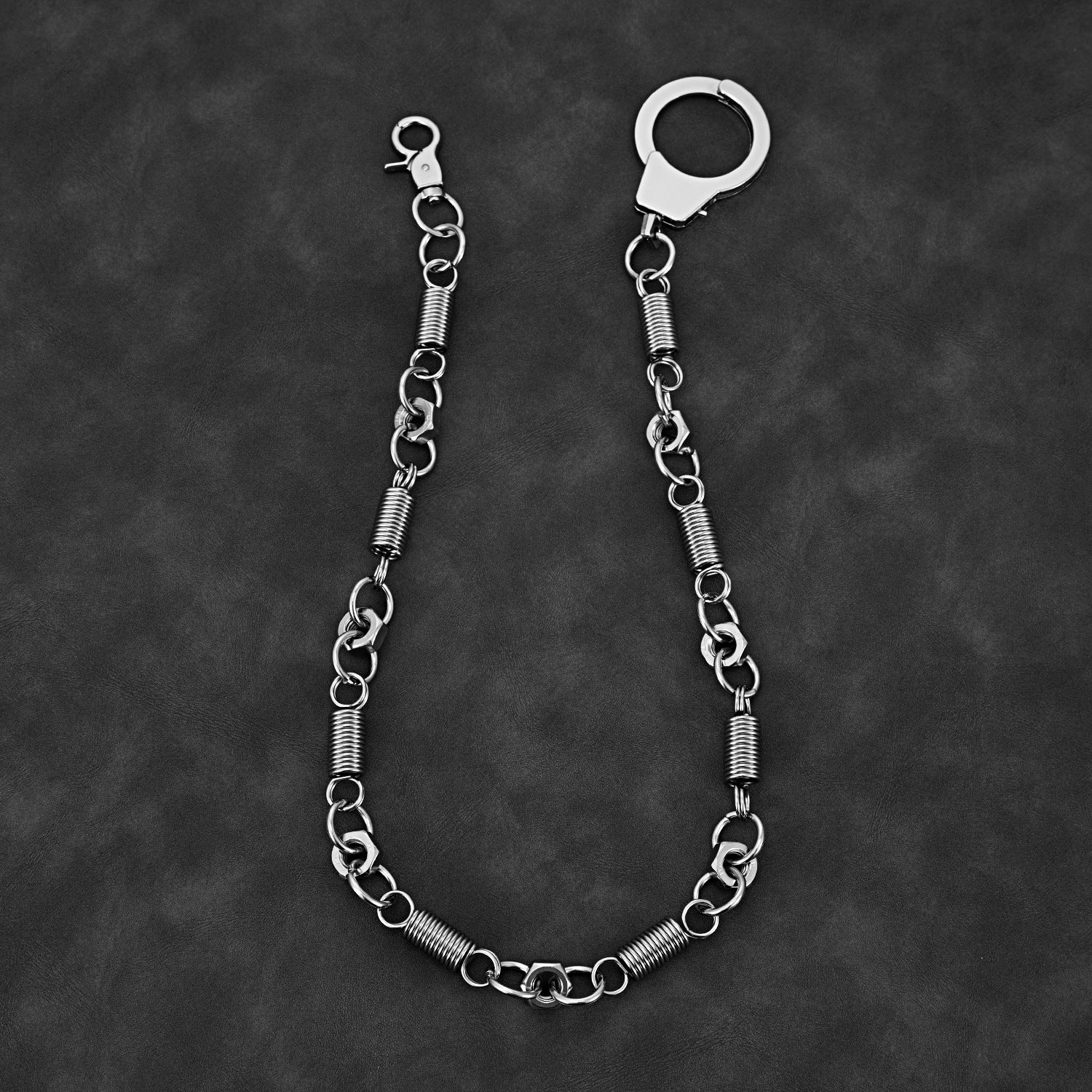 Simple handcuffs screw nut pants chain