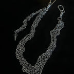 Original multi-layer splicing heavy metal trouser chain