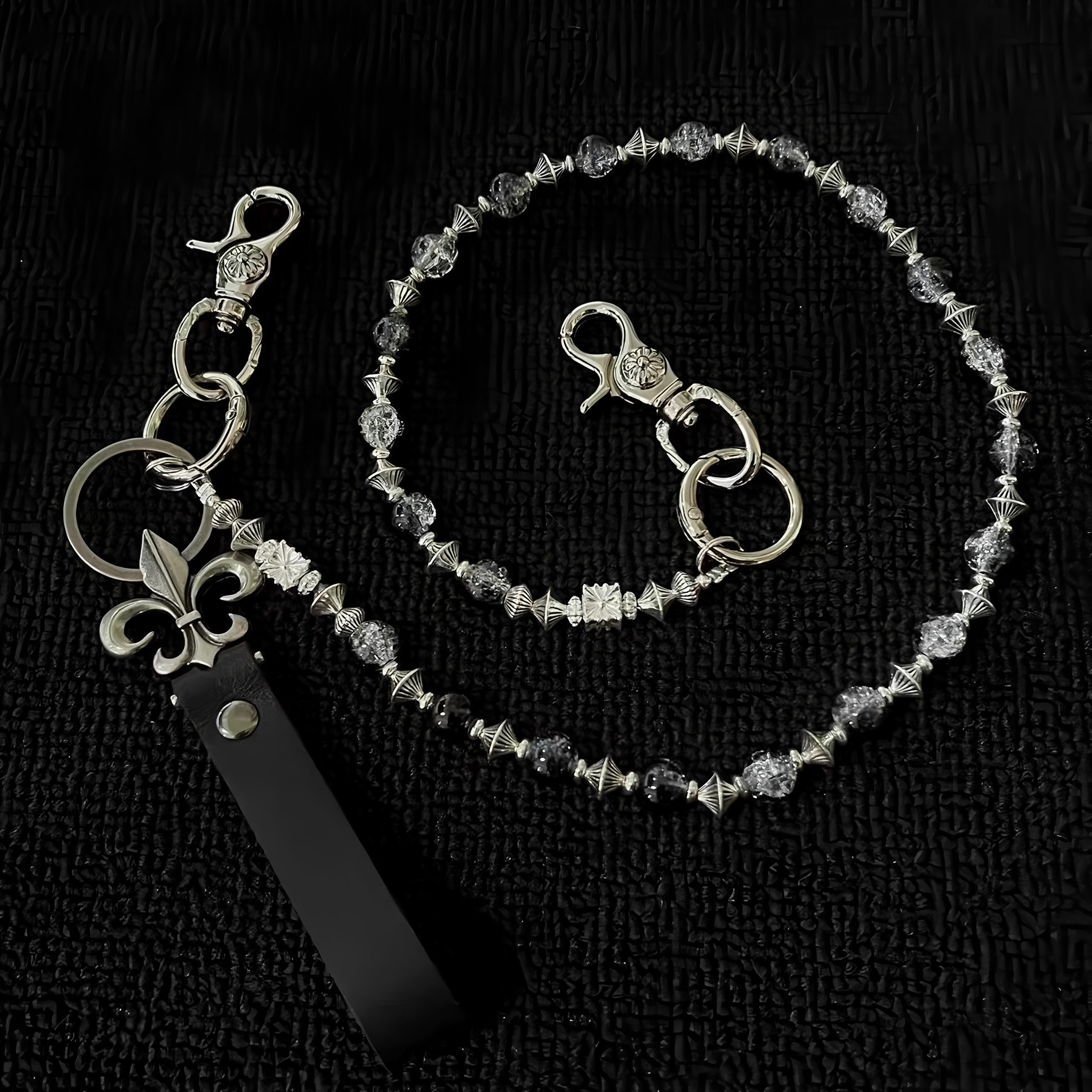 New dark style cross handmade trouser chain