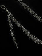Original multi-layer splicing heavy metal trouser chain