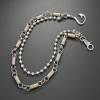 Metal spring accessory trouser chain