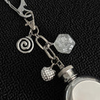 Strawberry Hip Pot Pendant Keychain