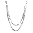 New double chain thorn candy trend hip hop pants chain