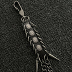 Personalized spiked trouser chain