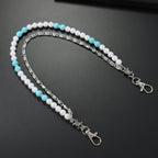 Original Fashion Turquoise Bead Pants Chain