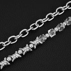 New double chain thorn candy trend hip hop pants chain