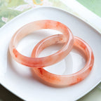 Natural Pink Jade Bracelet