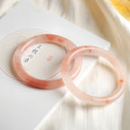 Natural Pink Jade Bracelet