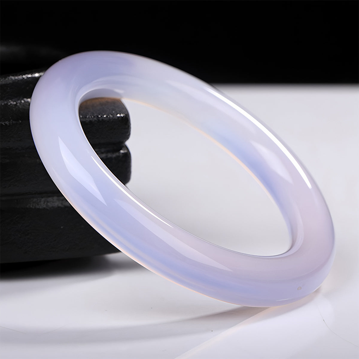 Natural Jade Bracelet Agate Stone Purple Jade Bracelet