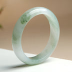 Natural Jade Bracelet White Green Charm Bracelet