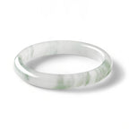 Natural Jade Bracelet White Green Charm Bracelet
