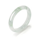 Natural Jade Bracelet White Green Charm Bracelet