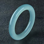 Natural Jade Bracelet Classic Ice Blue Jade Bracelet