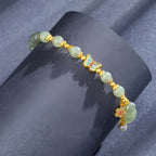 S925 silver Hetian jade butterfly jade bracelet£¨elastic cord£©