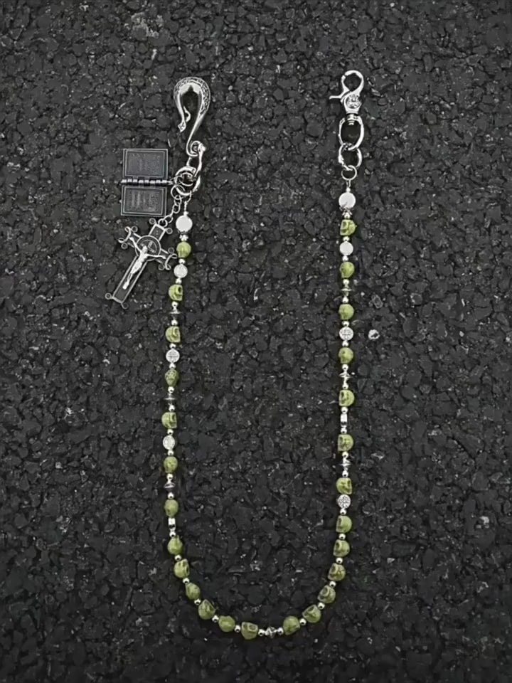 Volcanic Stone Creative Accessory Pants Chain