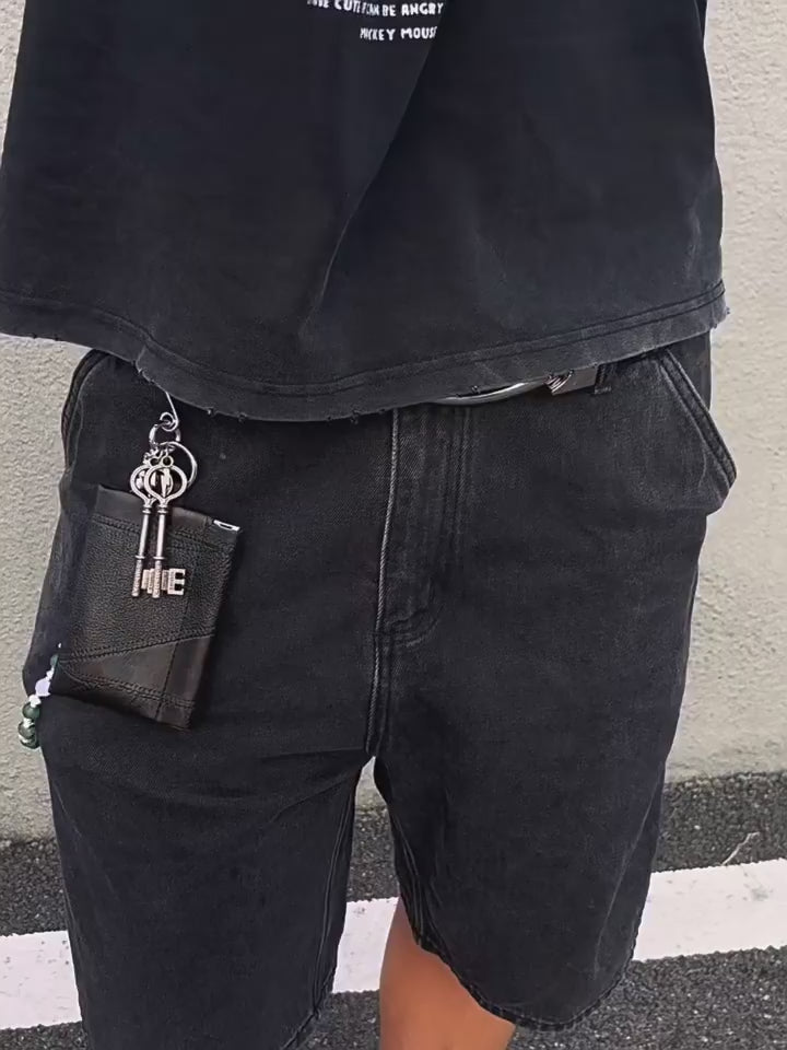 Green Chalcedony Beaded Necklace with Pants Cover