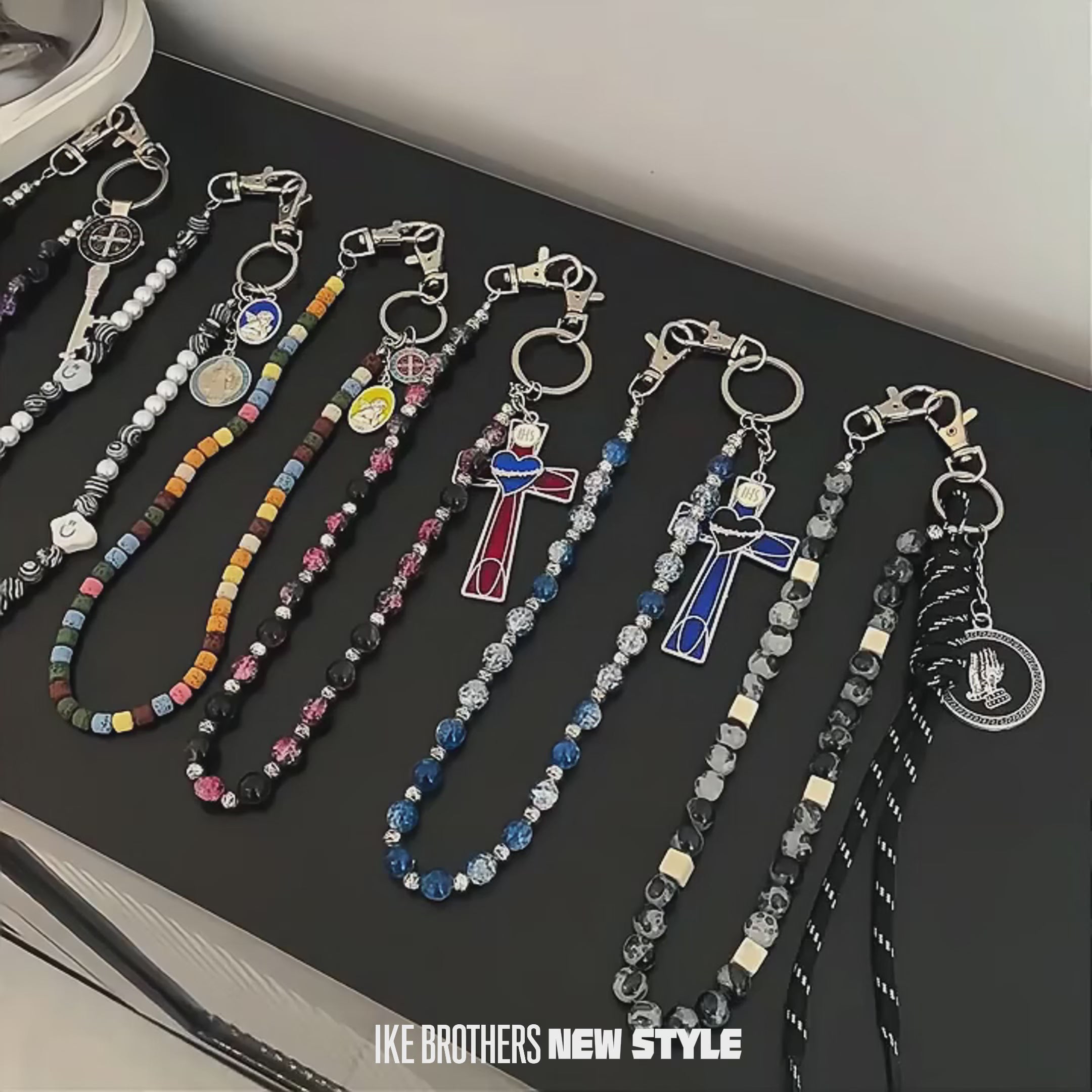 H1007 Original Portrait Beaded Series Pants Chain